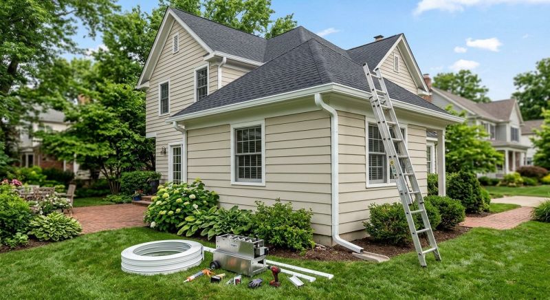 Aluminum Gutter Replacement in Mcdonough, GA