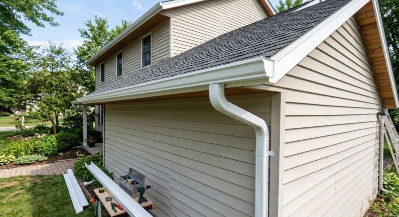Continuous Gutter Installation in Mcdonough, GA