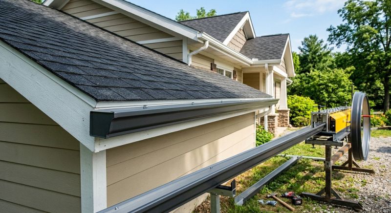 Continuous Gutter Installation in Everett, WA