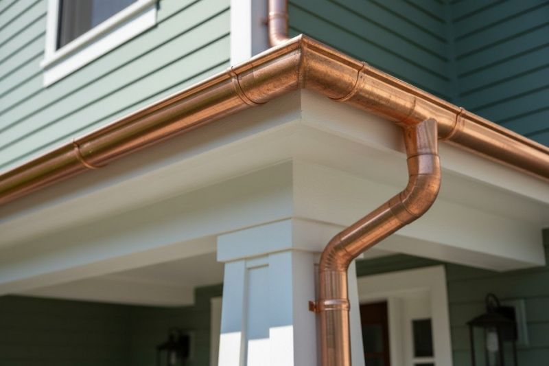 Copper Gutter Installation in San Francisco, CA