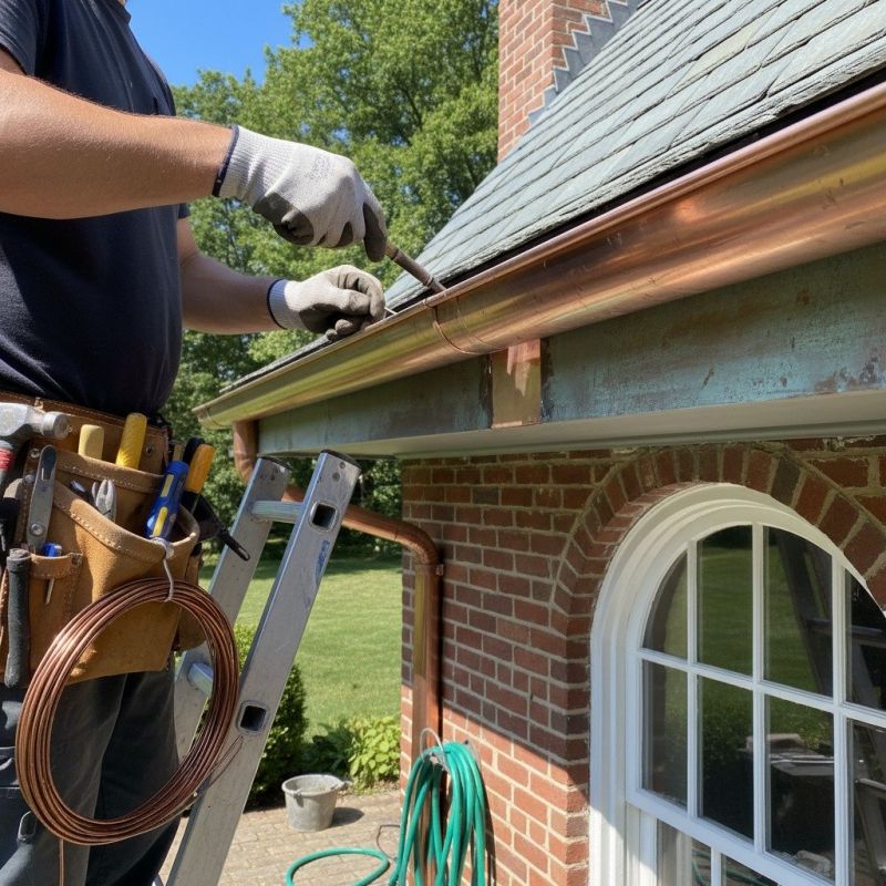 Copper Gutter Repair in San Francisco, CA