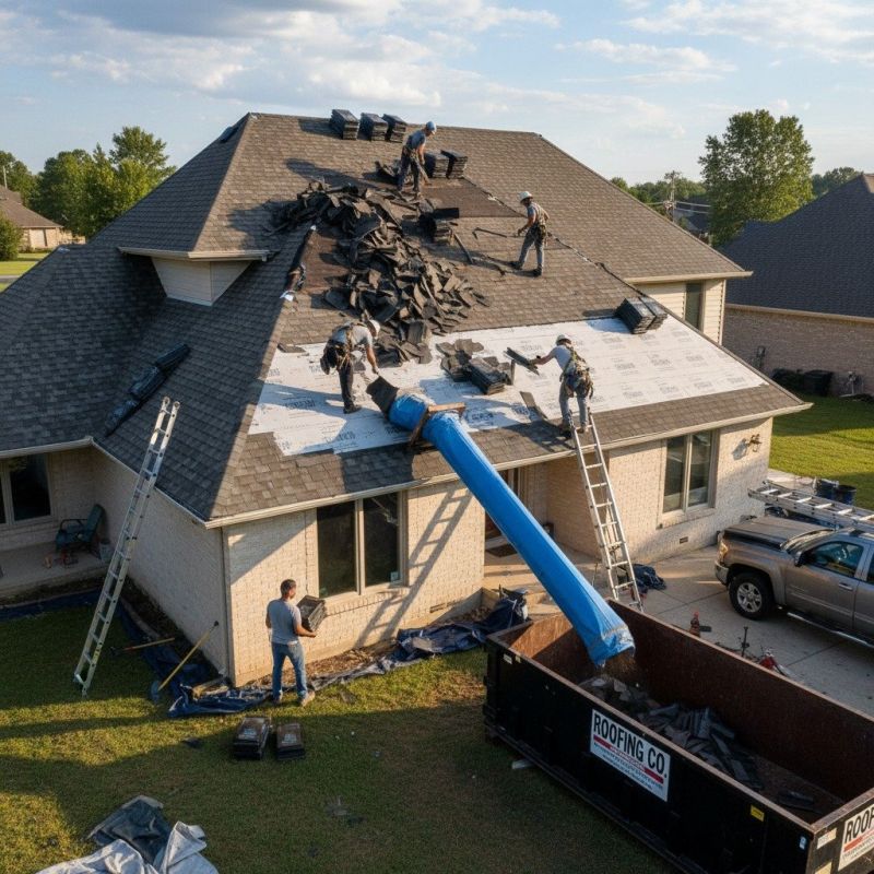 Shingle Roof Replacement in Manchester, NH